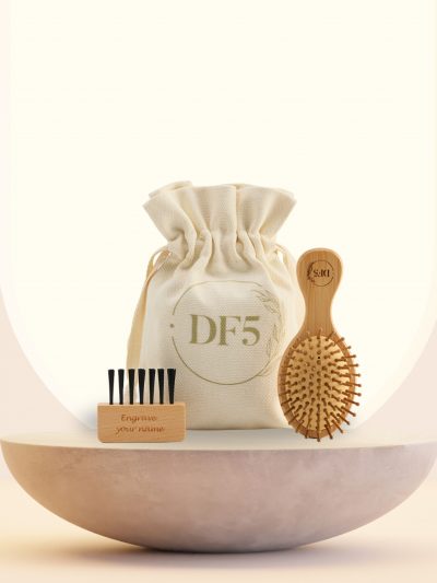 DF5 Travel Paddle Brush Set