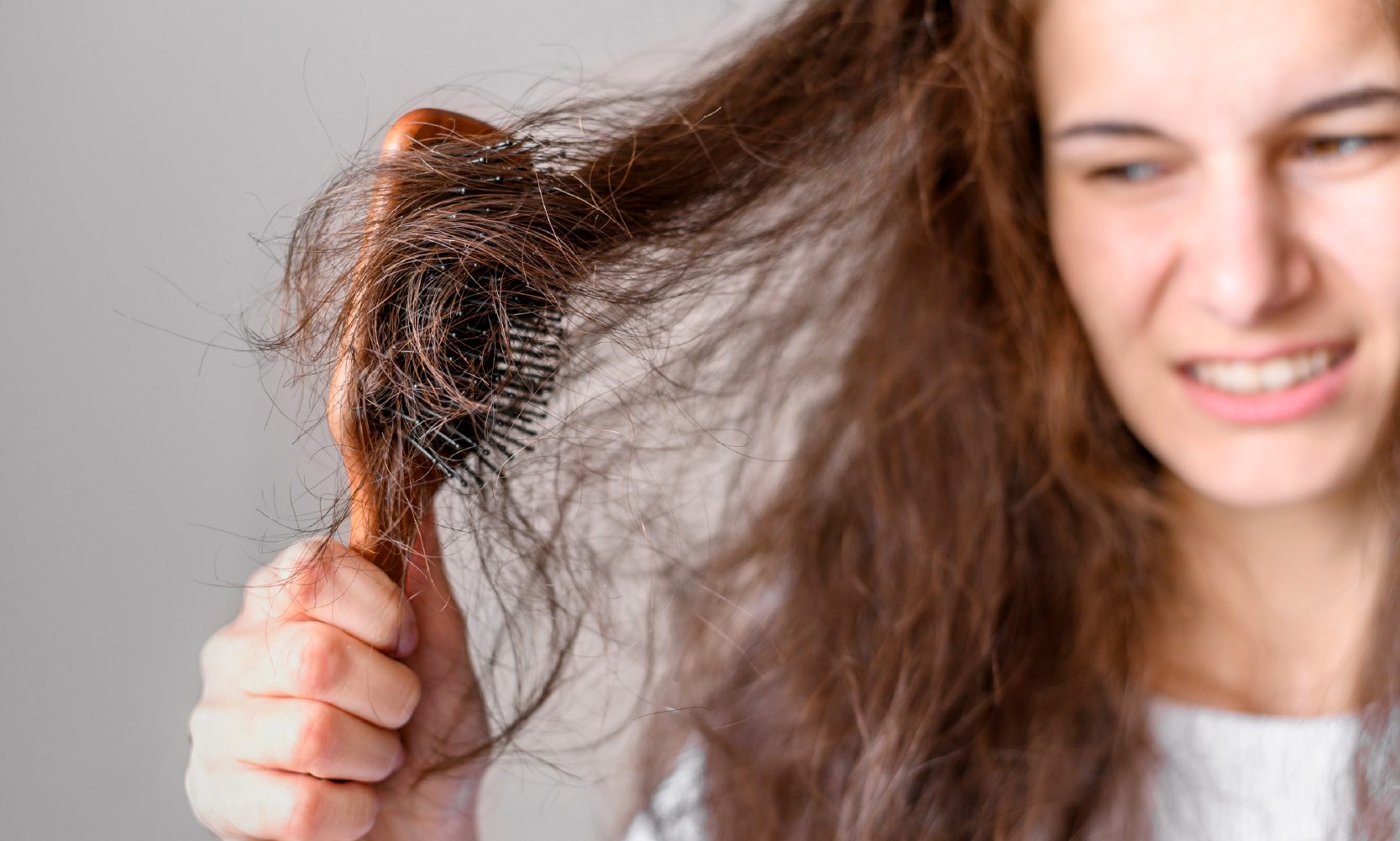 Tips to avoid damaged and frizzy hair.